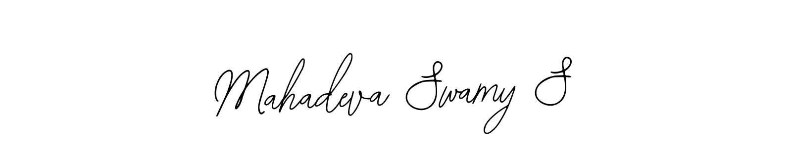 Also we have Mahadeva Swamy S name is the best signature style. Create professional handwritten signature collection using Bearetta-2O07w autograph style. Mahadeva Swamy S signature style 12 images and pictures png