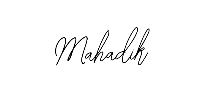 How to make Mahadik signature? Bearetta-2O07w is a professional autograph style. Create handwritten signature for Mahadik name. Mahadik signature style 12 images and pictures png