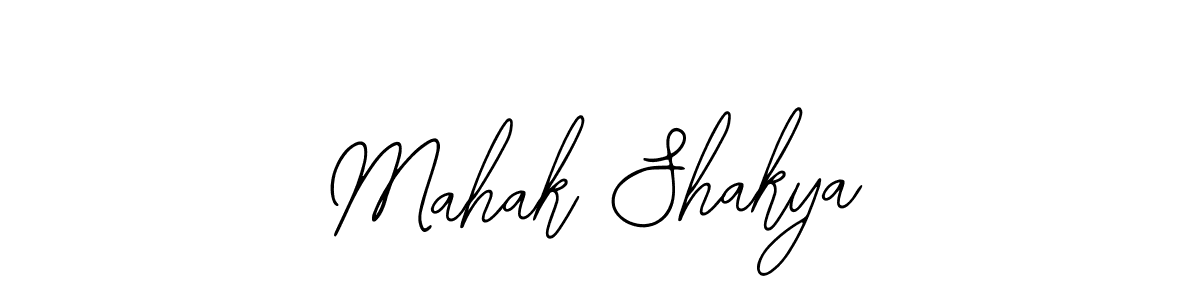 Also we have Mahak Shakya name is the best signature style. Create professional handwritten signature collection using Bearetta-2O07w autograph style. Mahak Shakya signature style 12 images and pictures png