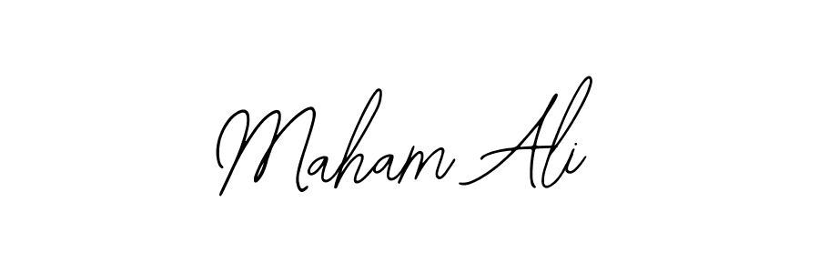 Once you've used our free online signature maker to create your best signature Bearetta-2O07w style, it's time to enjoy all of the benefits that Maham Ali name signing documents. Maham Ali signature style 12 images and pictures png