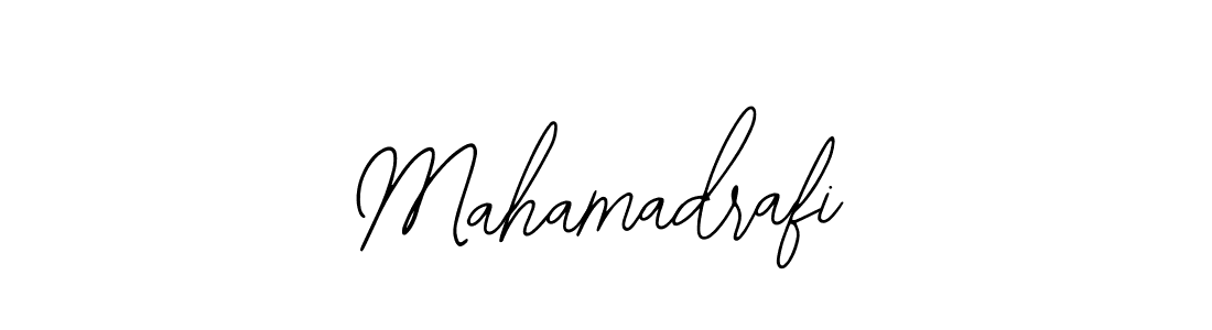 How to make Mahamadrafi signature? Bearetta-2O07w is a professional autograph style. Create handwritten signature for Mahamadrafi name. Mahamadrafi signature style 12 images and pictures png