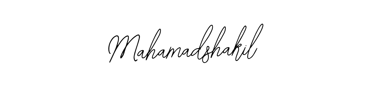 Use a signature maker to create a handwritten signature online. With this signature software, you can design (Bearetta-2O07w) your own signature for name Mahamadshakil. Mahamadshakil signature style 12 images and pictures png