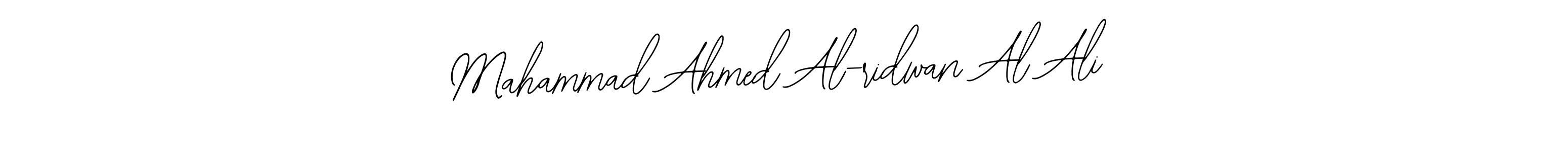 Make a beautiful signature design for name Mahammad Ahmed Al-ridwan Al Ali. Use this online signature maker to create a handwritten signature for free. Mahammad Ahmed Al-ridwan Al Ali signature style 12 images and pictures png