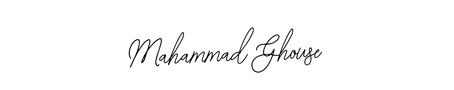 Use a signature maker to create a handwritten signature online. With this signature software, you can design (Bearetta-2O07w) your own signature for name Mahammad Ghouse. Mahammad Ghouse signature style 12 images and pictures png