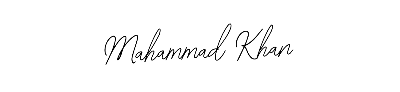 Also we have Mahammad Khan name is the best signature style. Create professional handwritten signature collection using Bearetta-2O07w autograph style. Mahammad Khan signature style 12 images and pictures png