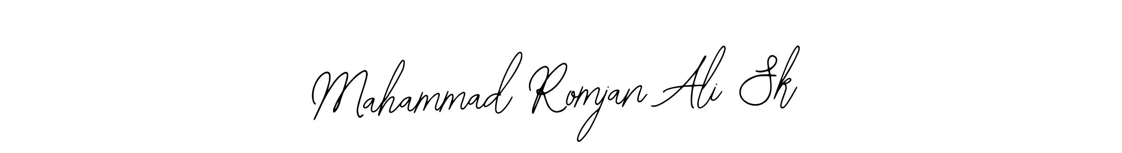 This is the best signature style for the Mahammad Romjan Ali Sk name. Also you like these signature font (Bearetta-2O07w). Mix name signature. Mahammad Romjan Ali Sk signature style 12 images and pictures png
