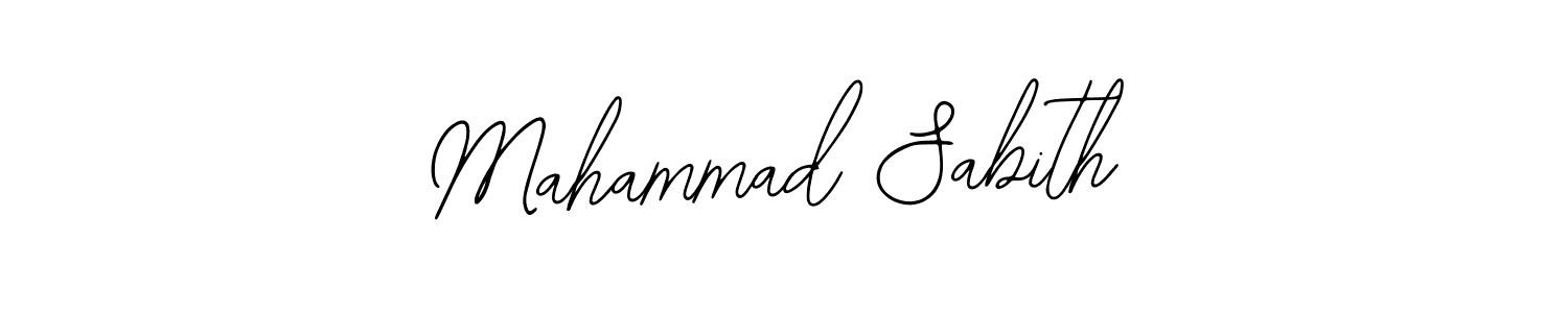 Also You can easily find your signature by using the search form. We will create Mahammad Sabith name handwritten signature images for you free of cost using Bearetta-2O07w sign style. Mahammad Sabith signature style 12 images and pictures png