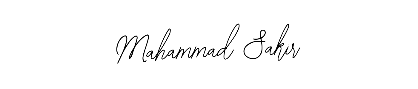 Design your own signature with our free online signature maker. With this signature software, you can create a handwritten (Bearetta-2O07w) signature for name Mahammad Sakir. Mahammad Sakir signature style 12 images and pictures png