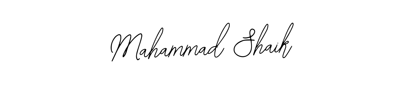 if you are searching for the best signature style for your name Mahammad Shaik. so please give up your signature search. here we have designed multiple signature styles  using Bearetta-2O07w. Mahammad Shaik signature style 12 images and pictures png