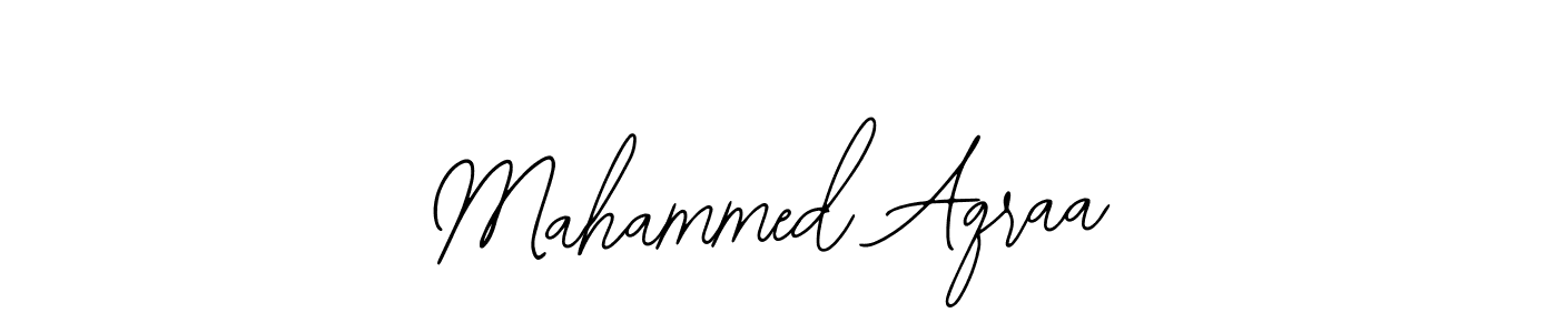 Design your own signature with our free online signature maker. With this signature software, you can create a handwritten (Bearetta-2O07w) signature for name Mahammed Aqraa. Mahammed Aqraa signature style 12 images and pictures png