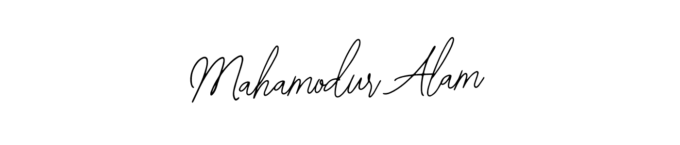 The best way (Bearetta-2O07w) to make a short signature is to pick only two or three words in your name. The name Mahamodur Alam include a total of six letters. For converting this name. Mahamodur Alam signature style 12 images and pictures png