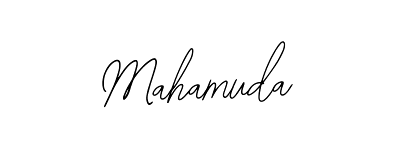 Make a beautiful signature design for name Mahamuda. With this signature (Bearetta-2O07w) style, you can create a handwritten signature for free. Mahamuda signature style 12 images and pictures png