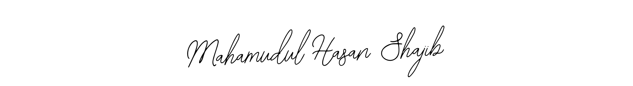 Create a beautiful signature design for name Mahamudul Hasan Shajib. With this signature (Bearetta-2O07w) fonts, you can make a handwritten signature for free. Mahamudul Hasan Shajib signature style 12 images and pictures png