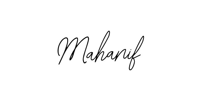 Similarly Bearetta-2O07w is the best handwritten signature design. Signature creator online .You can use it as an online autograph creator for name Mahanif. Mahanif signature style 12 images and pictures png