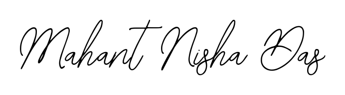 Also we have Mahant Nisha Das name is the best signature style. Create professional handwritten signature collection using Bearetta-2O07w autograph style. Mahant Nisha Das signature style 12 images and pictures png