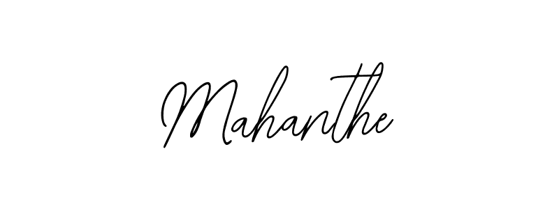 Make a beautiful signature design for name Mahanthe. With this signature (Bearetta-2O07w) style, you can create a handwritten signature for free. Mahanthe signature style 12 images and pictures png