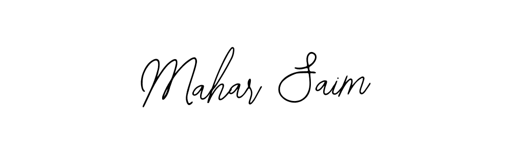 This is the best signature style for the Mahar Saim name. Also you like these signature font (Bearetta-2O07w). Mix name signature. Mahar Saim signature style 12 images and pictures png