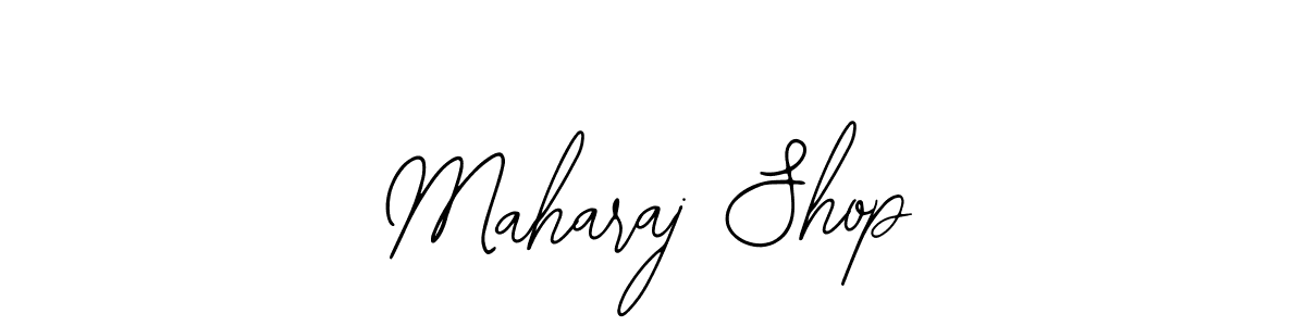 Create a beautiful signature design for name Maharaj Shop. With this signature (Bearetta-2O07w) fonts, you can make a handwritten signature for free. Maharaj Shop signature style 12 images and pictures png