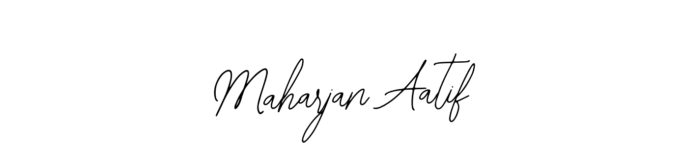 Best and Professional Signature Style for Maharjan Aatif. Bearetta-2O07w Best Signature Style Collection. Maharjan Aatif signature style 12 images and pictures png