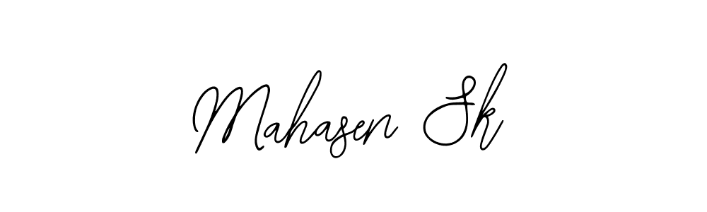 How to make Mahasen Sk signature? Bearetta-2O07w is a professional autograph style. Create handwritten signature for Mahasen Sk name. Mahasen Sk signature style 12 images and pictures png