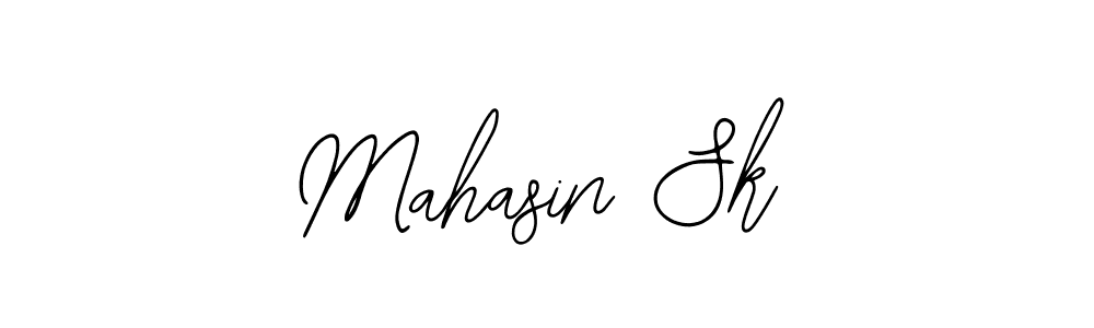 Design your own signature with our free online signature maker. With this signature software, you can create a handwritten (Bearetta-2O07w) signature for name Mahasin Sk. Mahasin Sk signature style 12 images and pictures png