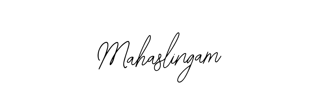 How to make Mahaslingam signature? Bearetta-2O07w is a professional autograph style. Create handwritten signature for Mahaslingam name. Mahaslingam signature style 12 images and pictures png
