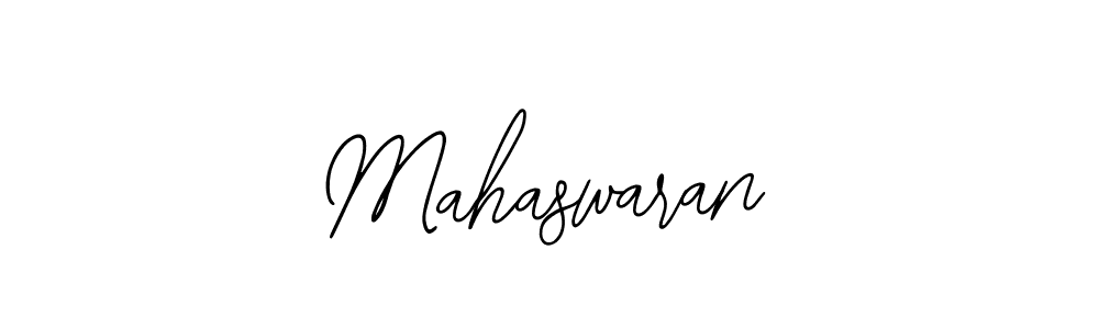 Also we have Mahaswaran name is the best signature style. Create professional handwritten signature collection using Bearetta-2O07w autograph style. Mahaswaran signature style 12 images and pictures png