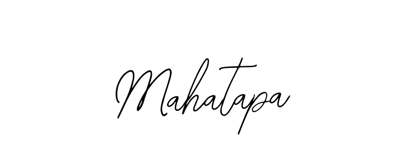 The best way (Bearetta-2O07w) to make a short signature is to pick only two or three words in your name. The name Mahatapa include a total of six letters. For converting this name. Mahatapa signature style 12 images and pictures png