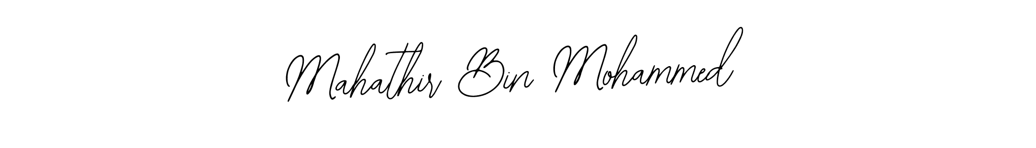 Mahathir Bin Mohammed stylish signature style. Best Handwritten Sign (Bearetta-2O07w) for my name. Handwritten Signature Collection Ideas for my name Mahathir Bin Mohammed. Mahathir Bin Mohammed signature style 12 images and pictures png