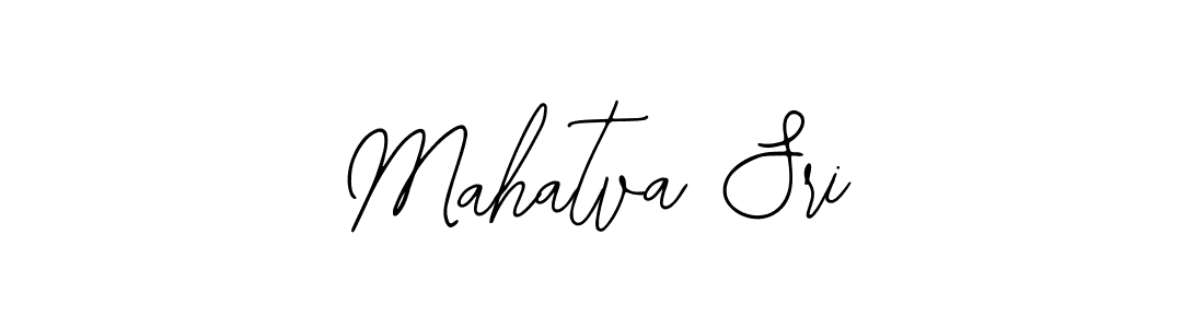 Mahatva Sri stylish signature style. Best Handwritten Sign (Bearetta-2O07w) for my name. Handwritten Signature Collection Ideas for my name Mahatva Sri. Mahatva Sri signature style 12 images and pictures png