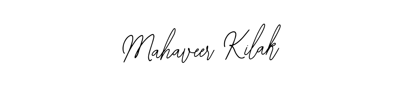 Use a signature maker to create a handwritten signature online. With this signature software, you can design (Bearetta-2O07w) your own signature for name Mahaveer Kilak. Mahaveer Kilak signature style 12 images and pictures png