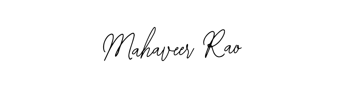 How to make Mahaveer Rao name signature. Use Bearetta-2O07w style for creating short signs online. This is the latest handwritten sign. Mahaveer Rao signature style 12 images and pictures png