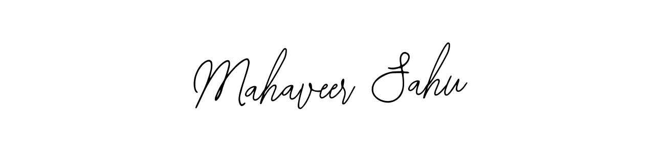 Design your own signature with our free online signature maker. With this signature software, you can create a handwritten (Bearetta-2O07w) signature for name Mahaveer Sahu. Mahaveer Sahu signature style 12 images and pictures png