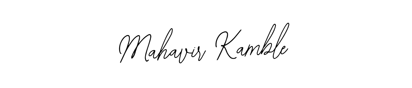 Use a signature maker to create a handwritten signature online. With this signature software, you can design (Bearetta-2O07w) your own signature for name Mahavir Kamble. Mahavir Kamble signature style 12 images and pictures png