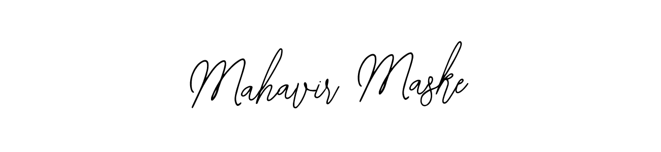 The best way (Bearetta-2O07w) to make a short signature is to pick only two or three words in your name. The name Mahavir Maske include a total of six letters. For converting this name. Mahavir Maske signature style 12 images and pictures png