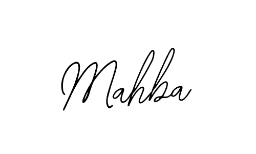 Mahba stylish signature style. Best Handwritten Sign (Bearetta-2O07w) for my name. Handwritten Signature Collection Ideas for my name Mahba. Mahba signature style 12 images and pictures png