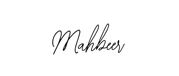 Use a signature maker to create a handwritten signature online. With this signature software, you can design (Bearetta-2O07w) your own signature for name Mahbeer. Mahbeer signature style 12 images and pictures png