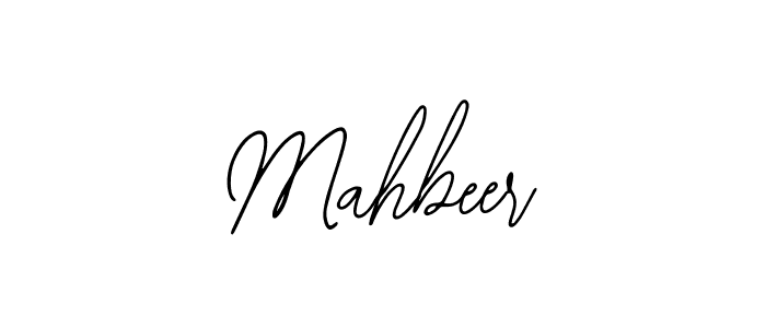 Use a signature maker to create a handwritten signature online. With this signature software, you can design (Bearetta-2O07w) your own signature for name Mahbeer. Mahbeer signature style 12 images and pictures png