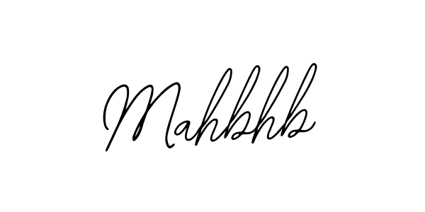 Design your own signature with our free online signature maker. With this signature software, you can create a handwritten (Bearetta-2O07w) signature for name Mahbhb. Mahbhb signature style 12 images and pictures png