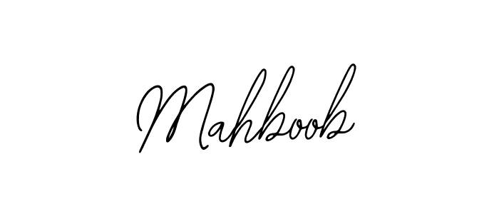 The best way (Bearetta-2O07w) to make a short signature is to pick only two or three words in your name. The name Mahboob include a total of six letters. For converting this name. Mahboob signature style 12 images and pictures png