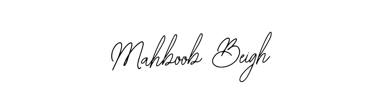 Mahboob Beigh stylish signature style. Best Handwritten Sign (Bearetta-2O07w) for my name. Handwritten Signature Collection Ideas for my name Mahboob Beigh. Mahboob Beigh signature style 12 images and pictures png