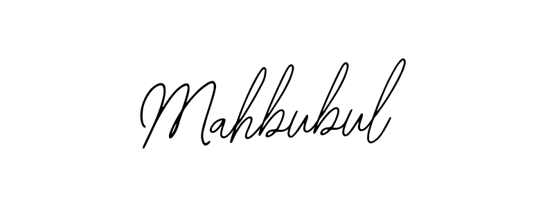 Also You can easily find your signature by using the search form. We will create Mahbubul name handwritten signature images for you free of cost using Bearetta-2O07w sign style. Mahbubul signature style 12 images and pictures png