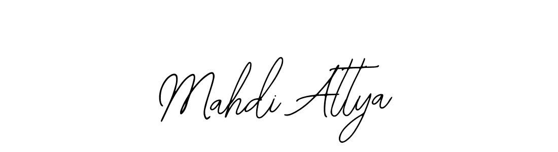 Make a beautiful signature design for name Mahdi Attya. Use this online signature maker to create a handwritten signature for free. Mahdi Attya signature style 12 images and pictures png
