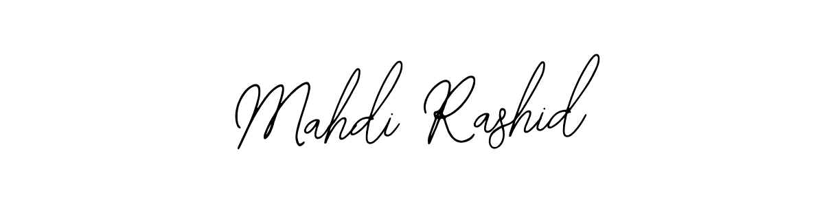 You should practise on your own different ways (Bearetta-2O07w) to write your name (Mahdi Rashid) in signature. don't let someone else do it for you. Mahdi Rashid signature style 12 images and pictures png