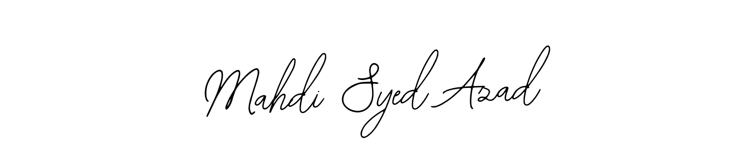 Make a beautiful signature design for name Mahdi Syed Azad. Use this online signature maker to create a handwritten signature for free. Mahdi Syed Azad signature style 12 images and pictures png