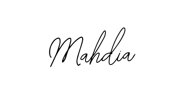Similarly Bearetta-2O07w is the best handwritten signature design. Signature creator online .You can use it as an online autograph creator for name Mahdia. Mahdia signature style 12 images and pictures png