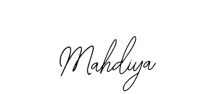 It looks lik you need a new signature style for name Mahdiya. Design unique handwritten (Bearetta-2O07w) signature with our free signature maker in just a few clicks. Mahdiya signature style 12 images and pictures png