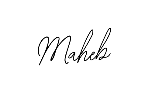 Make a beautiful signature design for name Maheb. Use this online signature maker to create a handwritten signature for free. Maheb signature style 12 images and pictures png