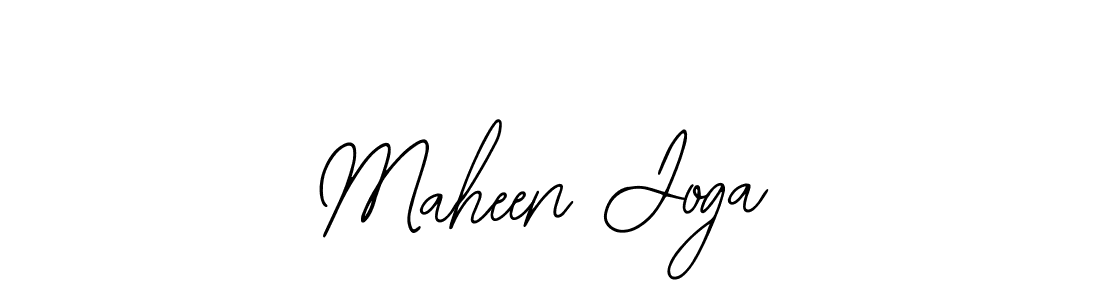 Create a beautiful signature design for name Maheen Joga. With this signature (Bearetta-2O07w) fonts, you can make a handwritten signature for free. Maheen Joga signature style 12 images and pictures png