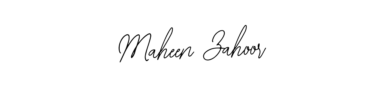 Also we have Maheen Zahoor name is the best signature style. Create professional handwritten signature collection using Bearetta-2O07w autograph style. Maheen Zahoor signature style 12 images and pictures png